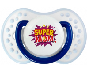 Super MOM: Punta tetina clásica azul marino-blanco Lovi Dynamic