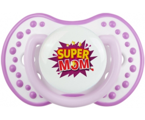 Super MOM: Clásico Lovi Dynamic de punta tetina de color blanco-malva