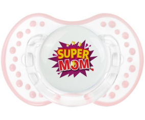 Super MOM: Punta tetina retro-blanca-rosa-tierna Lovi Dynamic