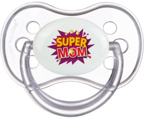 Super MOM: Punta anatómica tetina clásica transparente