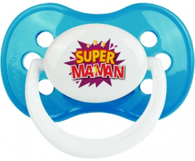 Súper mamá: Punta clásica de anatomía tetina cyan