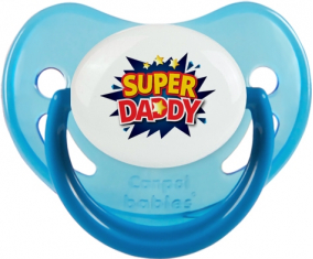Super DADY: Punta fisiológica de tetina azul fosforescente