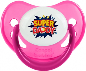 Super DADY: Punta fisiológica de rosa tetina fosforescente