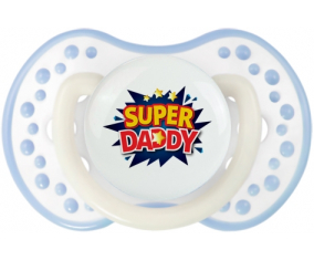Super DADY: Clásico punta tetina de cian blanco Lovi Dynamic