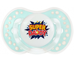 Super DADY: Retro-turquesa-laguna clásica tetina punta Lovi Dynamic