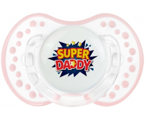 Super DADY: Punta tetina retro-blanca-rosa-tierna Lovi Dynamic