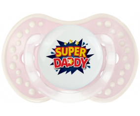 Super DADY: Punta de tetina retro-rosa-tierna Lovi Dynamic