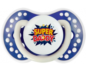 Super DADY: Punta tetina azul-marina fosforescente Lovi Dynamic