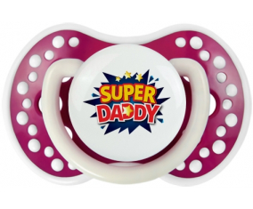 Super DADY: Punta de tetina fucsia fosforescente Lovi Dynamic