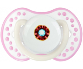 Reactor de arco iron man: Punta de tetina de color blanco-rosa fosforescente Lovi Dynamic