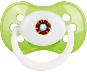 Iron Man Arc Reacter: Punta anatómica tetina verde clásica