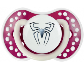 Spiderman Spider: Punta de tetina fosforescente Fuchsia Lovi Dynamic