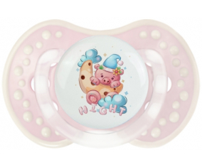 Funny Animals Cauchon Night: Retro-pink-tender clásico Tetine tip Lovi Dynamic