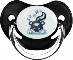 Funny Animals Skunk: Consejo fisiológico clásico de tetina negra