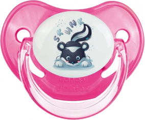 Funny Animals Skunk: Classic Rose Tetine Physiological Tip