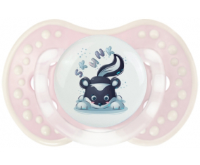 Funny Animals Skunk: Retro-pink-tender clásico Tetine tip Lovi Dynamic
