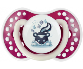 Funny Animals Skunk: Punta de tetina fosforescente Fuchsia Lovi Dynamic