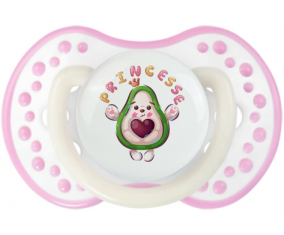 Funny Animals Princess: Punta tetina de color blanco-rosa fosforescente Lovi Dynamic