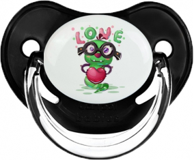 Funny Animals Love Design-2: Consejo Fisiológico Tetino Negro Clásico