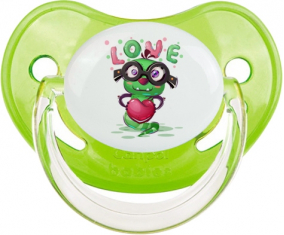 Funny Animals Love Design-2: Consejo Fisiológico Tetino Verde Clásico