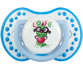 Funny Animals Love Design-2: Punta tetina azul blanco fosforescente Lovi Dynamic