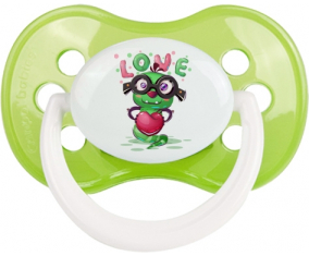 Funny Animals Love Design-2: Consejo anatómico tetina verde clásico