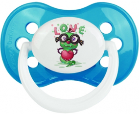 Funny Animals Love Design-2: Punta anatómica clásica de cian