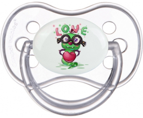 Funny Animals Love Design-2: Punta de anatomía tetina clásica transparente