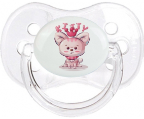 Kitty Funny Animals: Punta de cereza tetina clásica transparente