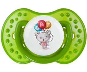 Funny Animals Cat diseño-2: Chupete lovi dynamic personnalisée