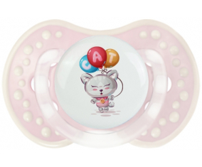 Funny Animals Cat Design-2: Retro-pink-tender classic Tetine tip Lovi Dynamic