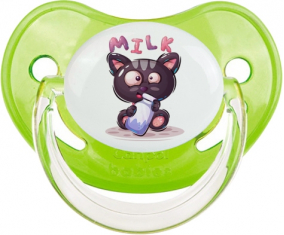 Funny Animals Milk: Consejo Fisiológico Tetino Verde Clásico