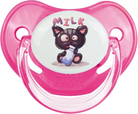 Funny Animals Milk: Clásica punta fisiológica tetina rosa