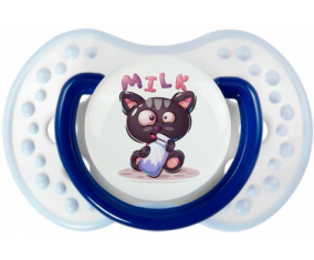 Fun Animals Milk: Punta tetina clásica azul marino-blanco Lovi Dynamic