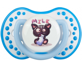 Funny Animals Milk: Punta tetina azul blanco fosforescente Lovi Dynamic