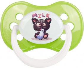 Funny Animals Milk: Clásico punta anatómica tetina verde