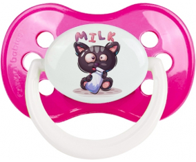 Funny Animals Milk: Clásico punta anatómica tetina rosa oscuro