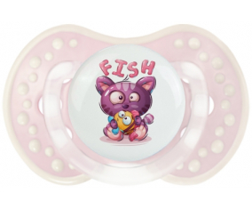 Funny Animals Fish: Retro-pink-tender clásico Tetine tip Lovi Dynamic