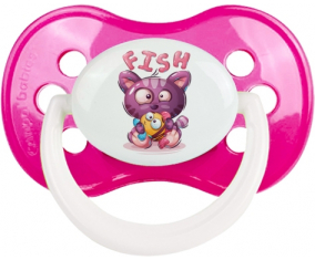 Funny Animals Fish: Clásico punta anatómica tetina rosa oscuro