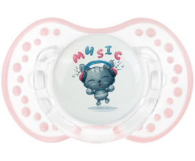 Funny Animals Music: Retro-blanco-rosa-tierno clásico Tetine tip Lovi Dynamic