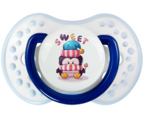 Sweet Funny Animals: Clásico punta tetina azul marino-blanco Lovi Dynamic