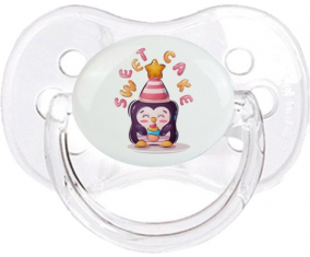 Funny Animals Sweet cake: Tapa de cereza tetina clásica transparente