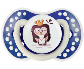 Funny Animals Pinguin carta de corazón: Fósforo azul marino tetina punta Lovi Dynamic