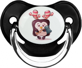 Funny Animals Pinguin Hammer: Clásico Negro Tetin Fisiológico Consejo Fisiológico