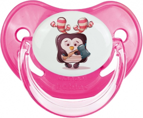 Funny Animals Pinguin Hammer: Classic Rose Tetine Physiological Tip