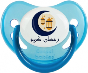 Islam ramadhan kareem design-2: Punta fisiológica tetina fosforescente azul