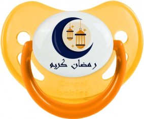 Islam ramadhan kareem design-2: Punta fisiológica tetina fosforescente amarilla