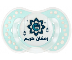 Islam ramadhan kareem design-4: Retro-turquoise-lagoon classic Tetan tip Lovi Dynamic
