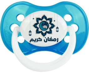 Islam ramadhan kareem design-4: Punta anatómica tetina clásica de cian