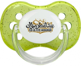 Moubarek de tíide islam: Punta de cereza tetina verde de lentejuelas